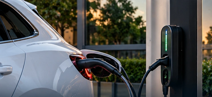 Recarga de veículo elétrico